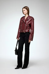 VSP - Ruby - Bordeaux Leather Jacket