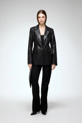 VSP - Oceane - Black Leather Coat