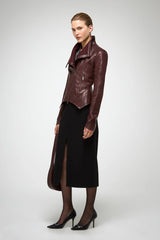 VSP - Sigrid - Cherry Leather Jacket