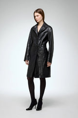 VSP - Vivian - Black Leather Coat