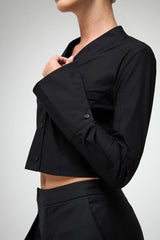 VSP - Candis - Black Cotton Shirt
