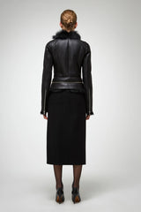 VSP - Josette - Black Shearling Jacket