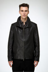 VSP - Riccardo - Black Leather Jacket