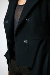 Beatrix - Schwarze Wolljacke