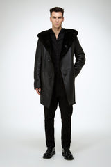 VSP - Teo - Black Shearling Coat