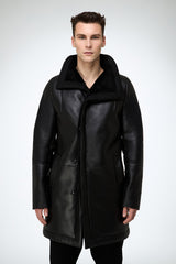 VSP - Black Shearling Coat