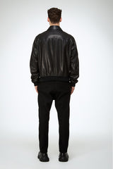 VSP - Niccolo - Black Leather Jacket