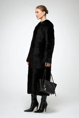 VSP - Inesse - Black Shearling Coat