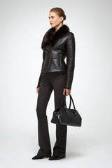 VSP - Renata - Brown Shearling Jacket