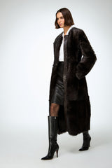 VSP - Alda - Brown Shearling Coat