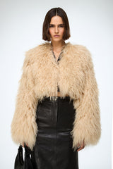 VSP - Deborah - Beige Shearling Jacket