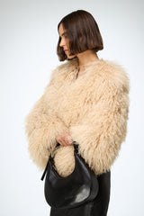 VSP - Deborah - Beige Shearling Jacket