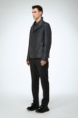 Riccardo - Anthracite Leather Jacket