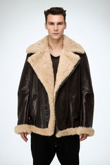 VSP - Rico - Brown Shearling Coat
