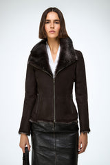 VSP - Vittoria - Brown Shearling Jacket