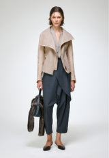 Penelope - Kamelbraune Wolljacke