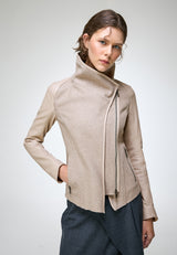 Penelope - Kamelbraune Wolljacke