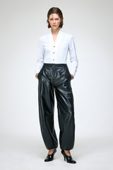 Iris - Schwarze Lederhose