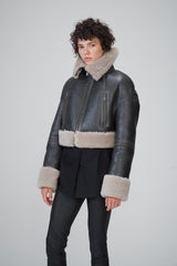 VSP - Anthracite Shearling Jacket