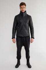VSP - Bastien - Black Shearling Jacket