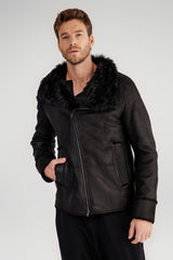 VSP - Milo - Black Shearling Coat