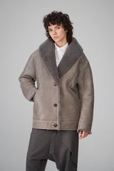 VSP - Grey Shearling Coat