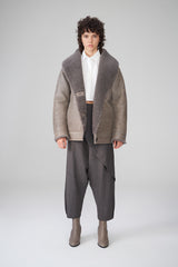 VSP - Grey Shearling Coat