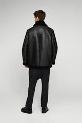 VSP - Rico - Black Shearling Coat