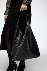 VSP - Lidya - Black Leather Bag