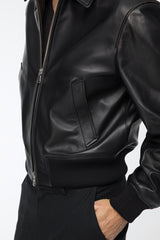 VSP - Marco - Black Leather Jacket