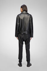 VSP - Gisele - Black Leather Jacket