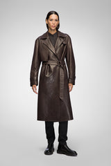 VSP - Isabelle - Brown Leather Coat
