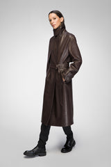 VSP - Isabelle - Brown Leather Coat