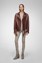 VSP - Gisele - Cherry Leather Jacket