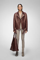VSP - Gisele - Cherry Leather Jacket