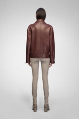 VSP - Gisele - Cherry Leather Jacket
