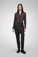 VSP - Hilda - Black Wool Pant