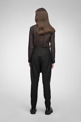 VSP - Hilda - Black Wool Pant