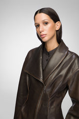 VSP - Briana - Brown Leather Jacket