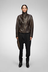 VSP - Briana - Brown Leather Jacket