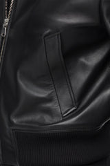 VSP - Marco - Black Leather Jacket