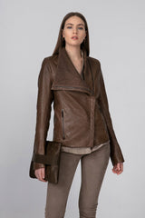 VSP - Brown Tobacco Leather Jacket