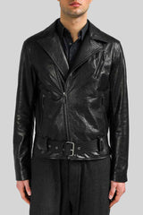 VSP - Damien - Black Leather Jacket
