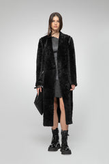 VSP - Black Shearling Coat