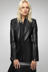VSP - Vivienne - Black Leather Jacket