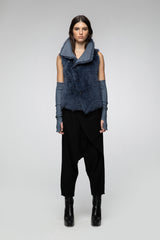VSP - Nova - Indigo Shearling Vest