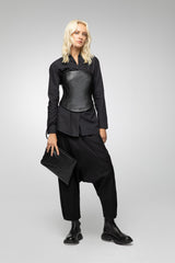 VSP - Iana - Black Leather Top