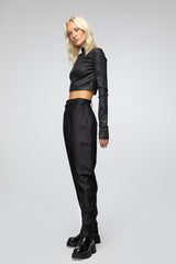 VSP - Ionna - Black Wool Pants