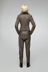 VSP - Raquel - Nude Shearling Jacket