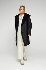 VSP - Black Shearling Coat